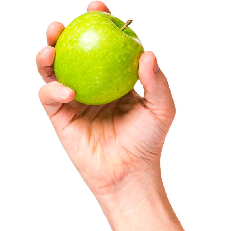 hand-apple